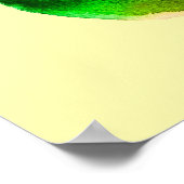 Waterverf van peren, groene vruchten poster (Hoek)