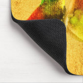 Waterverf van peren muismat (Hoek)