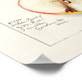 Waterverf van peren (Pyrus Communis) Poster (Hoek)