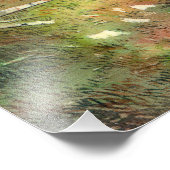 Waterverf van pijnschilderingen foto afdruk (Hoek)