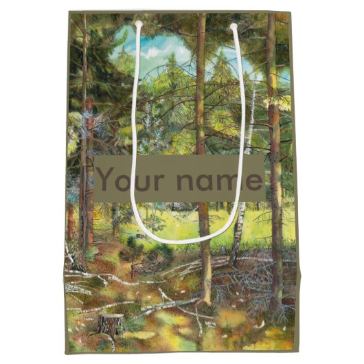 Waterverf van pijnschilderingen medium cadeauzakje (Achterkant)