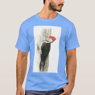 Waterverf van pileated Woodpecker T-shirt