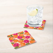 Waterverf van pompelmoezen kartonnen onderzetters (Insitu)