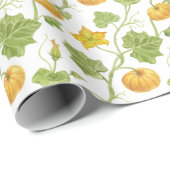 waterverf van pompoenpitten cadeaupapier (Rol Hoek)