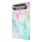 Waterverf van regenboogpasta Tie Dye Abstract Gala Mini Klembord (Angled2)