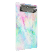 Waterverf van regenboogpasta Tie Dye Abstract Gala Mini Klembord (Schuin)