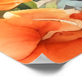 Waterverf van Rio de Janeiro Poster (Hoek)