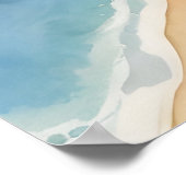 Waterverf van Rio de Janeiro Poster (Hoek)