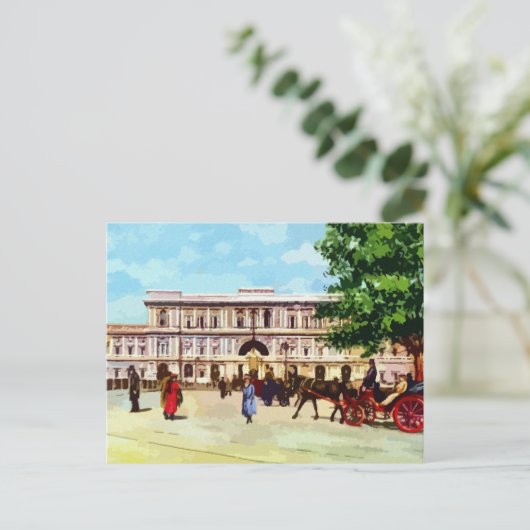 waterverf van Rome Briefkaart (Staand voorkant)