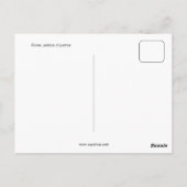 waterverf van Rome Briefkaart (Achterkant)