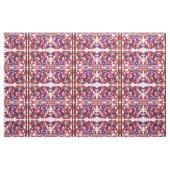Waterverf van Rood & Paars Stof (Fat Quarter)