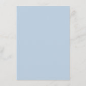 Waterverf van roze bloemen Botanische bruiloft Advieskaart (Achterkant)