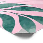 Waterverf van roze Floral Ramadan Mubarak Poster (Hoek)