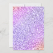 Waterverf van roze vlinder Florence Lijst Birthday Kaart (Achterkant)