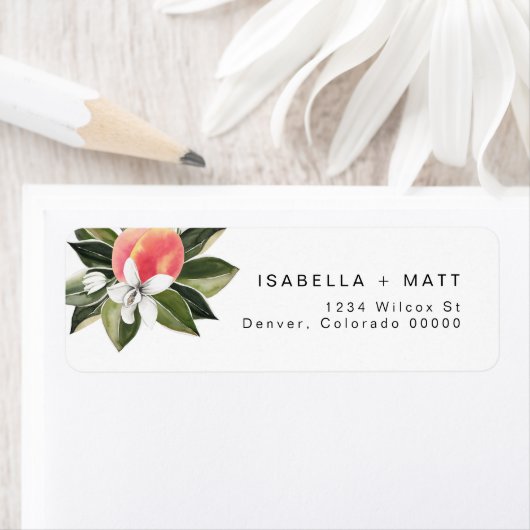 WATERVERF van SAVANNAH — Terugkeeradres van Perach Etiket (Insitu)