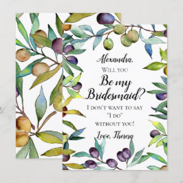 Waterverf van Savory Olife Toscane Kaart