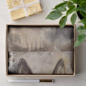 Waterverf van Shepherd Dog Tissuepapier (Geschenk)