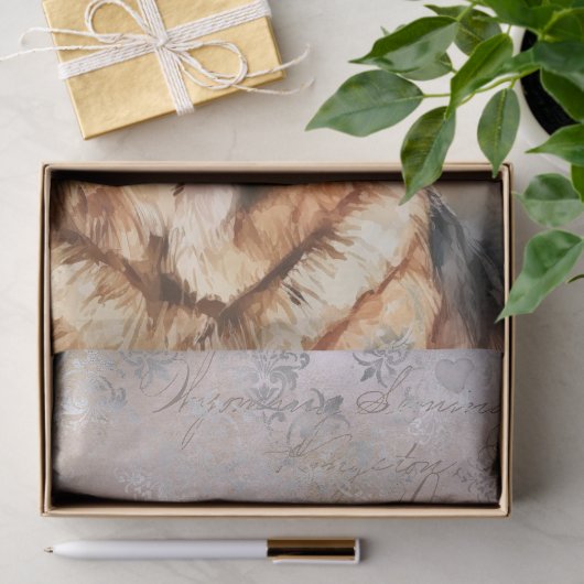 Waterverf van Shepherd Dog Tissuepapier (Geschenk)