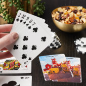 Waterverf van Sintra Portugal Pokerkaarten (Insitu)