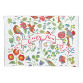 Waterverf van speciale meisjesruimte kussensloop (Voorkant)