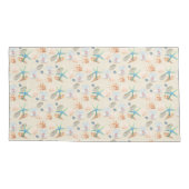 Waterverf van staarten en schelpdieren kussensloop (Achterkant)