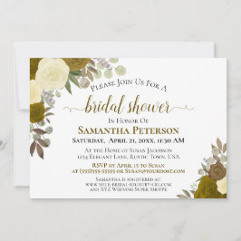 Waterverf van superfijn goud - Kloof Vrijgezellenf Kaart