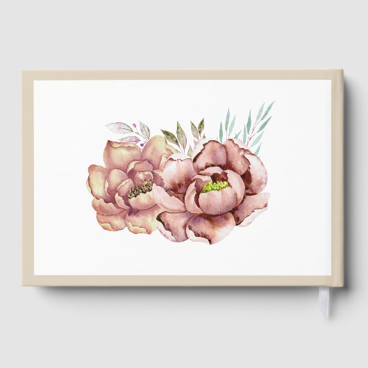 Waterverf van Terracotta Gastenboek (Achterkant)