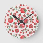 Waterverf van tomaten in het Middellandse Zeegebie Ronde Klok (Voorkant)