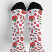 Waterverf van tomaten in het Middellandse Zeegebie Sokken (Top)