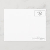 Waterverf van Toro Spaans vechtstier Briefkaart (Achterkant)