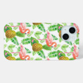 Waterverf van tropische tuinen Case-Mate iPhone case (Achterkant (horizontaal))