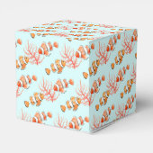 waterverf van tropische vis gevierd voordoos bedankdoosjes (Achterkant)