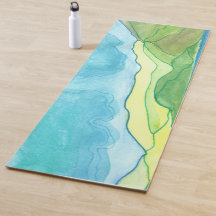 Waterverf van Valentia Island