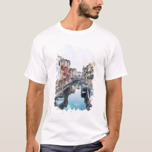 Waterverf van Venetië art. T-shirt