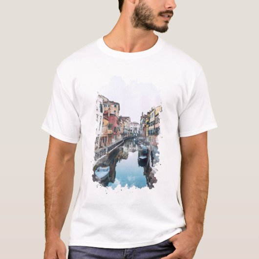 Waterverf van Venetië art. T-shirt (Voorkant)