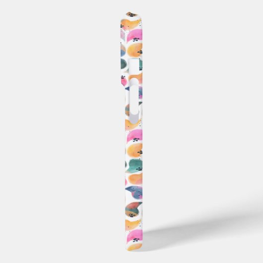 Waterverf van vissenhuid Case-Mate iPhone case (Achterkant / Links)