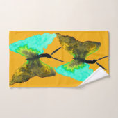 Waterverf van vlinder  bad handdoek (Handdoek)