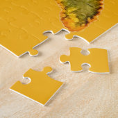 Waterverf van vlinder  legpuzzel (Zijkant)