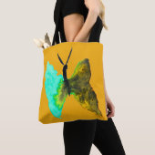 Waterverf van vlinder  tote bag (Dichtbij)