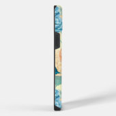 Waterverf van voorjaarstuin iPhone hoesje (Rechterkant)