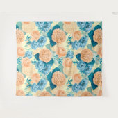 Waterverf van voorjaarstuin wandkleed (Voorkant (horizontaal))