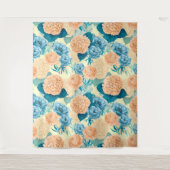 Waterverf van voorjaarstuin wandkleed (Voorkant)