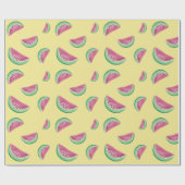 Waterverf van watermeloenen cadeaupapier (Vlak)