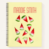 Waterverf van watermeloenen notitieboek (Voorkant)
