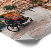 Waterverf van Wenen Oostenrijk Poster (Hoek)