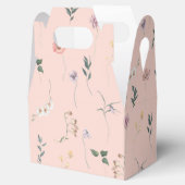 Waterverf van wilde bloemen Lente Baby shower Dank Bedankdoosjes (Geopend)