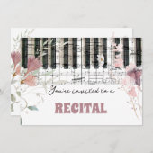 waterverf van wilde bloemen overweging kaart (Voorkant / Achterkant)