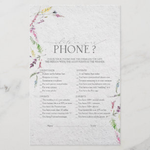 Waterverf van wilde bloemen Vloeibaar Vrijgezellen