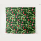 Waterverf van wilde klaprozen wandkleed (Voorkant (horizontaal))