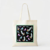 Waterverf van wilde vogels tote bag (Voorkant)